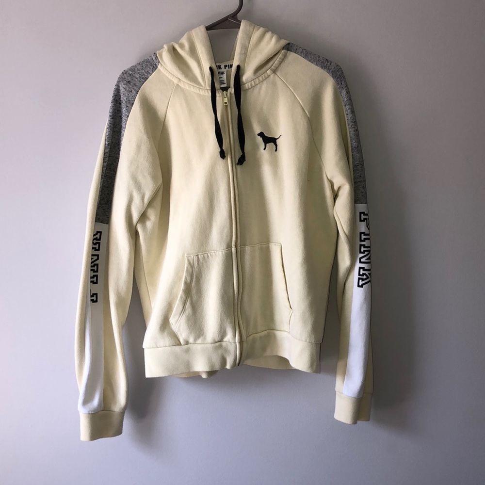 Victoria’s Secret yellow zip-up
